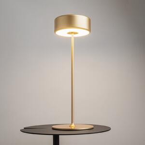 Maytoni Lampă de masă LED reîncărcabilă AI Collaboration, aluminiu, aur, reglabil, Auriu / Alamă, Camera de zi / sufragerie, Aluminiu, Modern