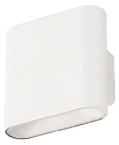 FH Lighting Lampă de perete reîncărcabilă cu LED Magnetics, alb, sus & jos, lățime 10, reglabil, Alb, Camera de zi / sufragerie, Metal, Modern