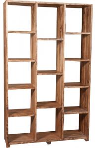 Biblioteca L121 36 H200 cm, lemn masiv