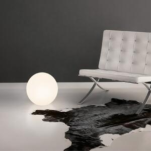 Linea Light LED lampă de podea Oh!, Ø 28 cm, E27, policarbonat, alb, Alb, Plastic