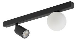 Spot VOX 1xG9/8W/230V + 1xGU10/10W negru