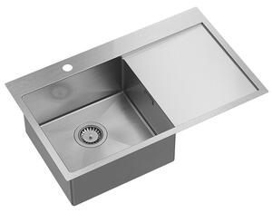 Chiuvetă inox RUSSEL 111 BRUSH NICKEL