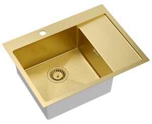 Chiuvetă inox RUSSEL 116 Gold