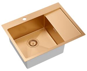 Chiuvetă inox RUSSEL 116 Copper