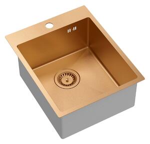 Chiuvetă inox RUSSEL 90 COPPER
