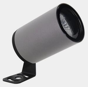 LEDS-C4 Spot de exterior Eko, gri, înălțime 15,7 cm, aluminiu, Gri, Aluminiu, Modern