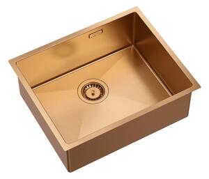 Chiuvetă inox ANTHONY 60 COPPER