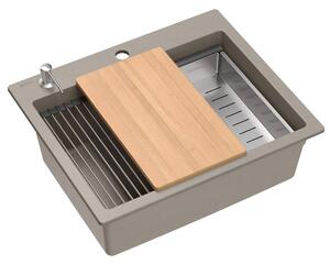 Chiuveta din granit KURT 110 WORKSTATION BEIGE