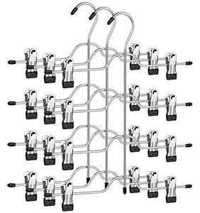 Set de 3 umerase din metal, Songmics, Negru, 37.5x33x0.4 cm