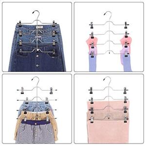 Set de 3 umerase din metal, Songmics, Negru, 37.5x33x0.4 cm