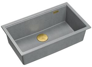 Chiuveta din granit Logan 110 Grey Metallic