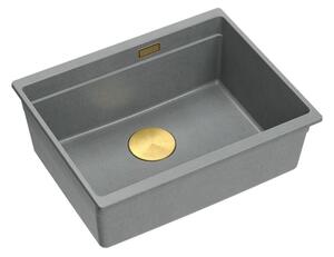 Chiuveta din granit Logan 100 Grey Metallic