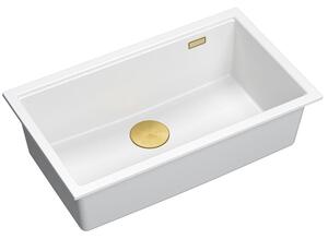 Chiuveta din granit Logan 110 White