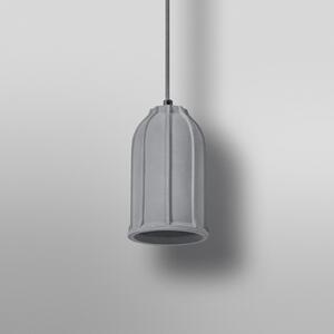 LEDVANCE Concrete Lampă suspendată Simes, beton, gri închis, reglabil, Gri, Camera de zi / sufragerie, Beton, Viața tânără