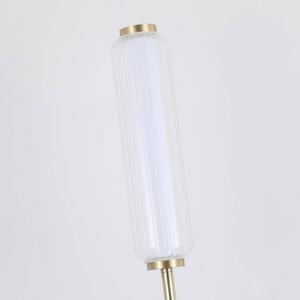 Searchlight Lampadar LED Mod, culoarea alamei, dimabil în 3 trepte, oțel, reglabil, Auriu / Alamă, Camera de zi / sufragerie, Metal