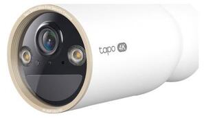 TP-Link - Cameră de exterior cu senzor, 10000 mAh, IP66, Wi-Fi