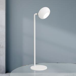 ORION Kerby Lampă de masă LED reîncărcabilă, alb, înălțime 40 cm, aluminiu, CCT, reglabil, Alb, Camera de zi / sufragerie, Metal, Modern