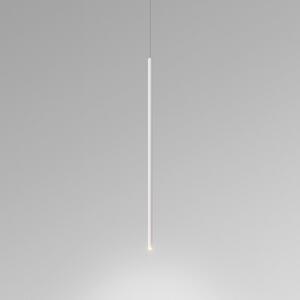 Egger Licht EGG DLS lampă suspendată Spago 60 T, alb, Ø 1,4 cm, aluminiu, Alb, Camera de zi / sufragerie, Aluminiu, Modern