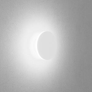 Egger Licht Aplică de perete EGG DLS Orbit, alb, Ø 12,5 cm, aluminiu, 2.700 K, Alb, Camera de zi / sufragerie, Aluminiu, Modern