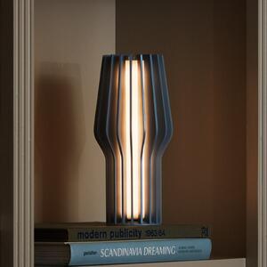 Eva Solo LED lampă de masă reîncărcabilă Radiant, albastru, cauciuc, IP44