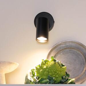 Dyberg Larsen Spot de plafon Modern, negru, lungime 14 cm, Negru, Camera de zi / sufragerie, Metal, Scandinavă