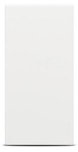 Întrerupător Simplu 1M 10A ELBI Moda Voice Modular Modern, Montaj Îngropat Standard Italian, Design Elegant Pentru Iluminat Eficient, Alb sau Mat