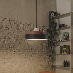 LEDS-C4 Keops 2 lampă suspendată LED, Ø 50 cm, colorată, aluminiu, reglabil, Multicolor, Camera de zi / sufragerie, Aluminiu, Modern