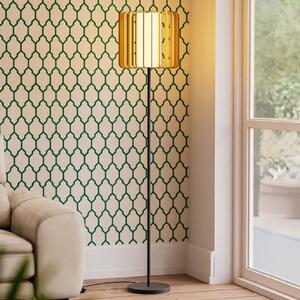 Forlight lampadar Viva, maro deschis, lemn/metal, înălțime 160 cm, Lemn, Camera de zi / sufragerie, Lemn