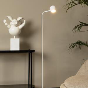 Lucide Comet Lampadar LED, alb, 3 trepte de intensitate, înălțime 138 cm, reglabil, Alb, Camera de zi / sufragerie, Metal, Modern
