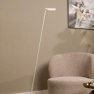 Lucide Lavale Lampadar LED, alb, dimabil, înălțime 138 cm, reglabil, Alb, Camera de zi / sufragerie, Metal, Modern