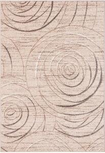 Covor Cu Cercuri Venti Beige Selectează mărime: 080 X 120