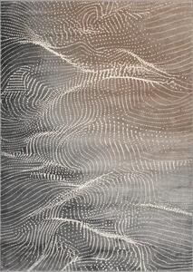Covor Abstract Corin Grey Selectează mărime: 080 X 150