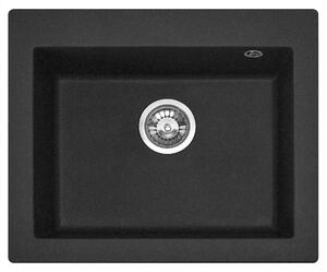 Chiuveta bucatarie Granit West XL black METALLIC
