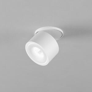 Egger Licht EGG DLS spot încastrat DL Clippo S EP, alb/alb, DTW Ø 7,5 cm, reglabil, Alb, Camera de zi / sufragerie, Aluminiu, Modern, Corpuri de iluminat încastrate rotunde