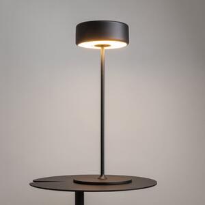 Maytoni Lampă de masă LED reîncărcabilă AI Collaboration, aluminiu, negru, reglabil, Negru, Camera de zi / sufragerie, Aluminiu, Modern