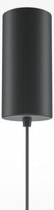 Maytoni Lampă suspendată LED El, Ø 35 cm, negru, aluminiu, Negru, Camera de zi / sufragerie, Aluminiu, Modern