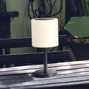 FH Lighting Milano Pro LED lampă de masă solară pentru exterior, RGBW, telecomandă, Alb, Plastic, Modern, Lumini solare