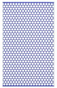 Prosop de plajă cu buline - Violet | 100 x 180 cm