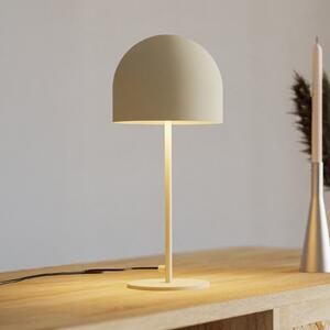Lampă de masă Forlight Fres, bej, oțel, înălțime 46 cm