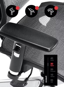 Scaun ergonomic Diablo V-Basic: negru-gri
