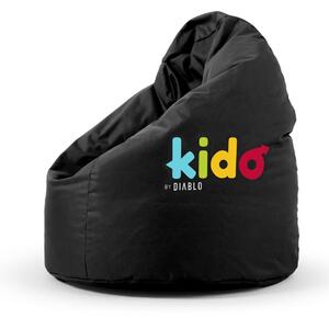 Pouf pentru copii Kido by Diablo: negru