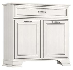 Comoda TIFFANY, crem, PAL laminat, 94x37x90 cm