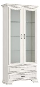 Vitrina TIFFANY II, grej, PAL laminat, 99x40x212 cm