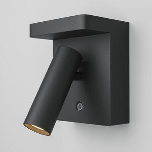 Maytoni Aplică de perete cu LED Aron, negru, dimabil, rotativ, reglabil, Negru, dormitor, Aluminiu