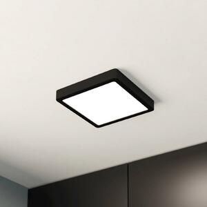 Panou cu LED montat pe suprafață Fueva 5 IP20 830 negru 21x21cm