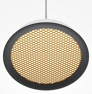 Maytoni Lampă suspendată LED El, Ø 15,3 cm, alb, aluminiu, Alb, Camera de zi / sufragerie, Aluminiu, Modern