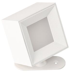 Spot de perete reîncărcabil cu LED Magnetics, alb, în formă de cub