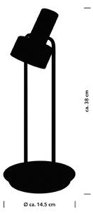 Banji LED lampă de masă, negru, înălțime 37 cm, touch dimmer