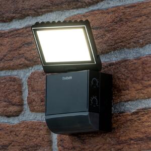 Theben LED lampă de perete pentru exterior TheLeda S8-100, negru, senzor, Negru, Plastic