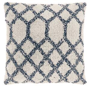 Perna decorativa MELANIE 45x45 cm, albastra